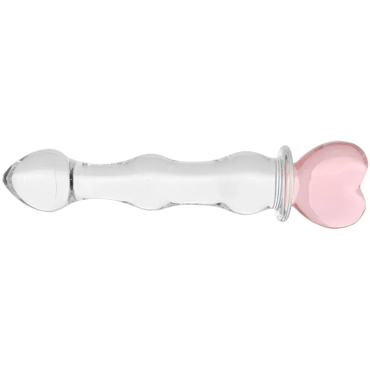 Gläs - Sweetheart Glass 8" Dildo