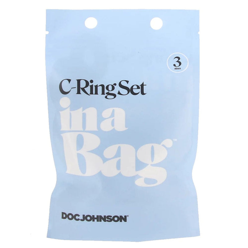 Doc Johnson 3 Piece C-Ring Set In A Bag
