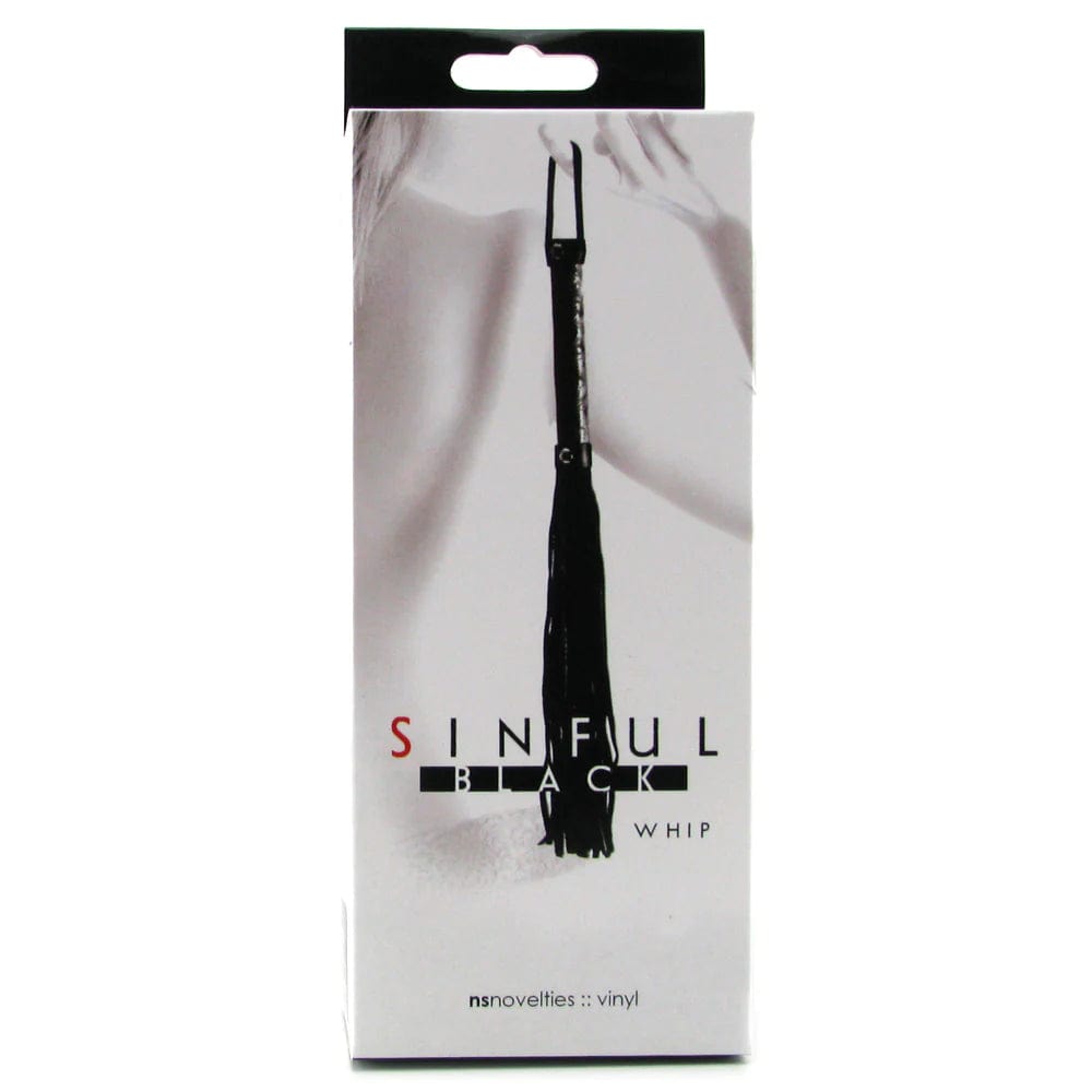 ns novelties Sinful Whip in Black