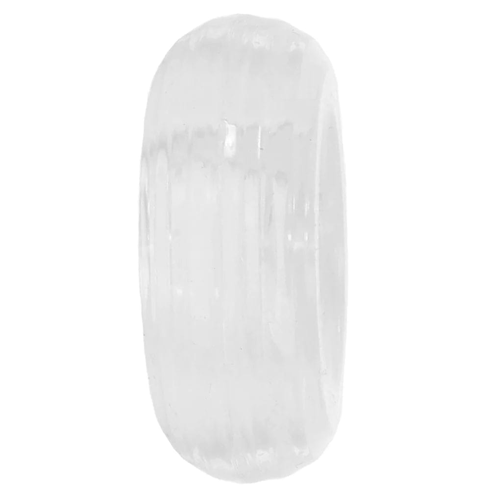 CalExotics Medium Premium Silicone Cock Ring in Clear