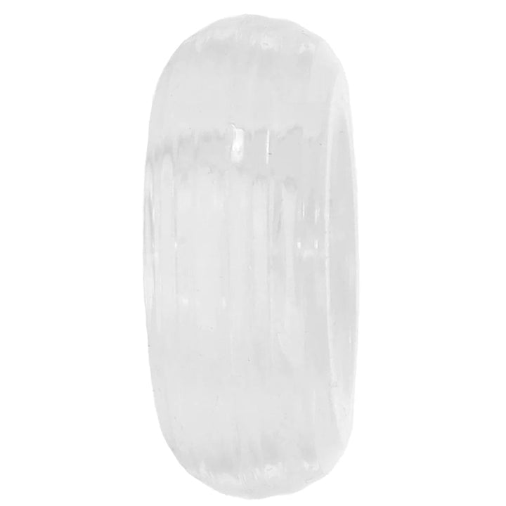 CalExotics Medium Premium Silicone Cock Ring in Clear