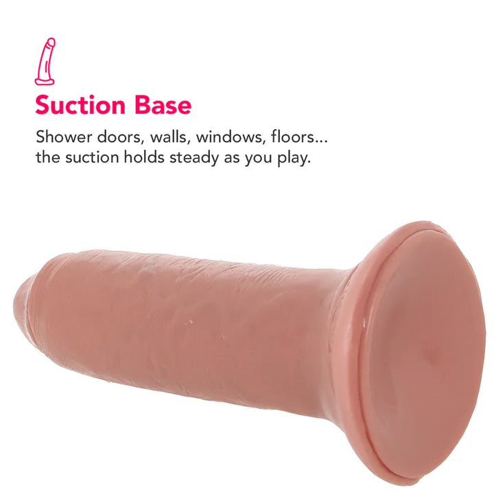 King Cock 6 Inch Slide-Skin Uncut Cock