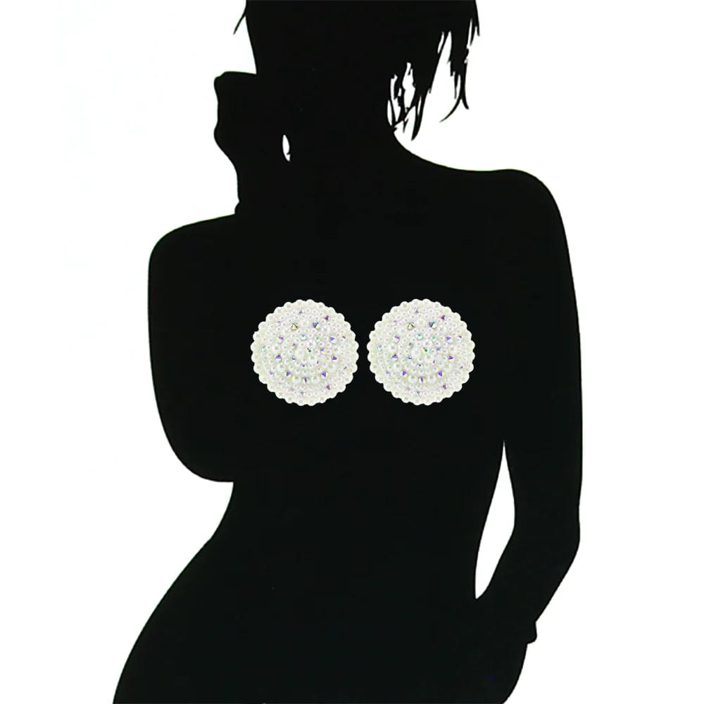 Coquette Pearl Round Nipple Pasties