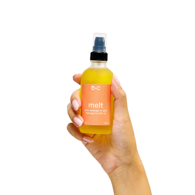Melt Massage & Bath Oil| Peaches & Cream