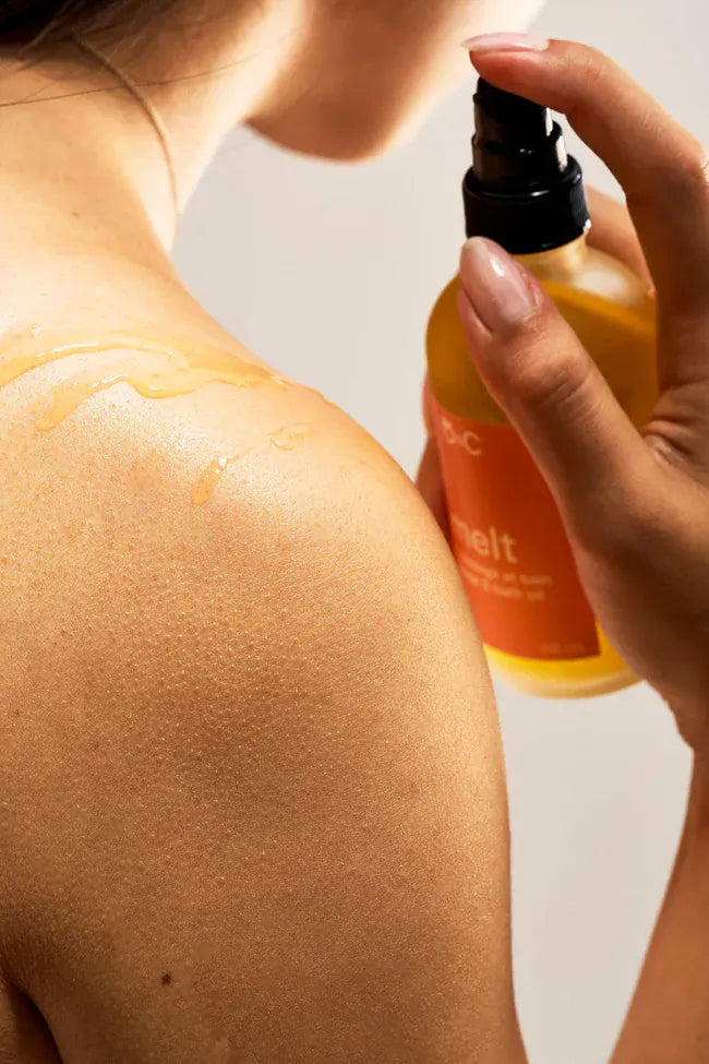 Melt Massage & Bath Oil| Peaches & Cream