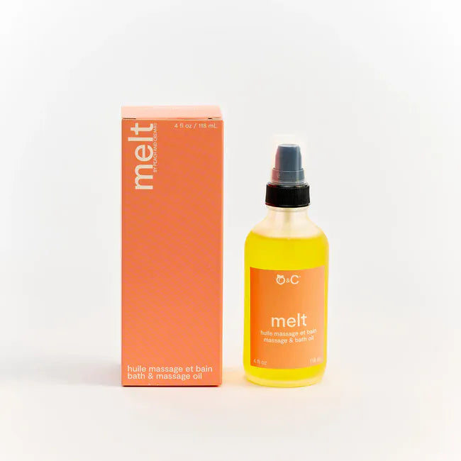 Melt Massage & Bath Oil| Peaches & Cream