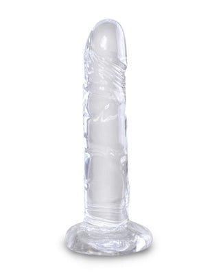 King Cock - 6 in Cock Without Balls - Clear