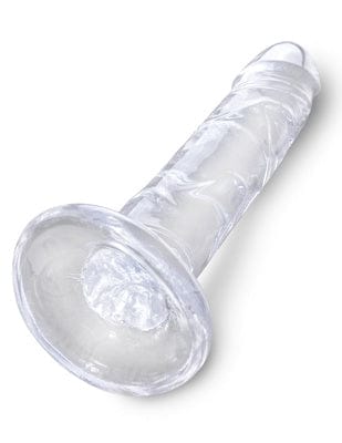 King Cock - 6 in Cock Without Balls - Clear