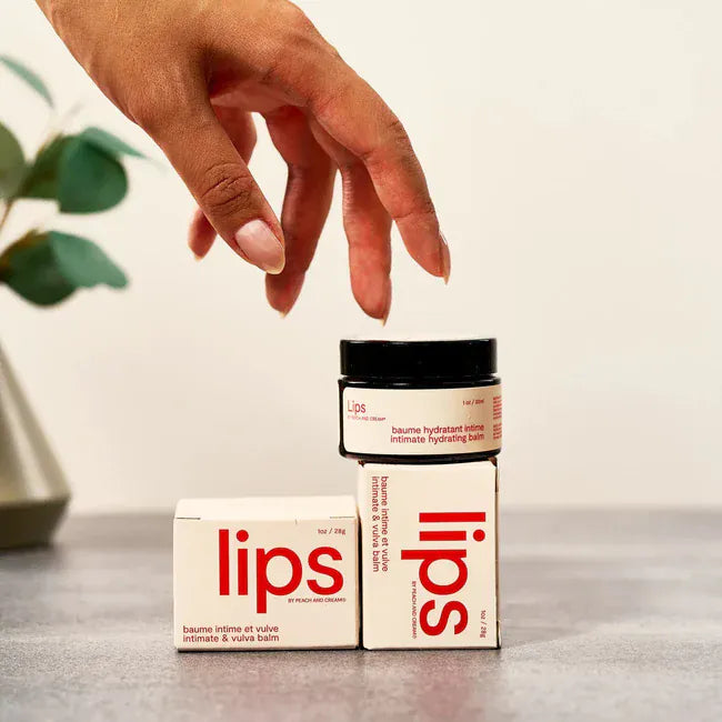 Lips Vulva Balm | Peaches & Cream
