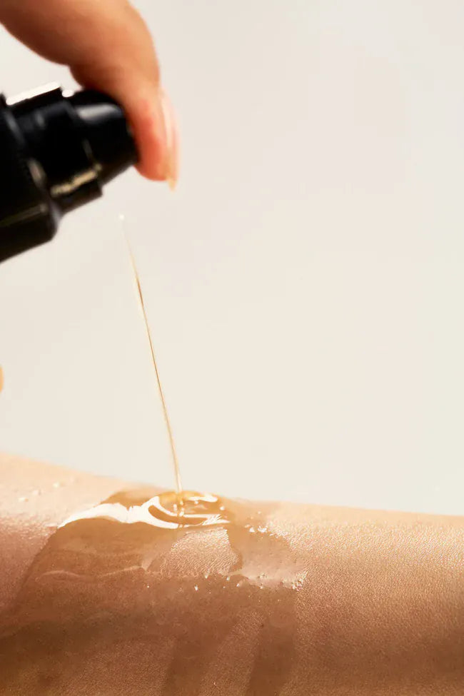 Silk Shimmer Body Oil | Peaches & Cream
