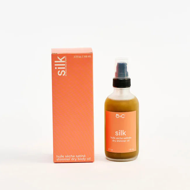 Silk Shimmer Body Oil | Peaches & Cream