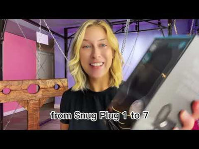 B-Vibe - Snug Plug &amp; Tug XL vibrant - Noir