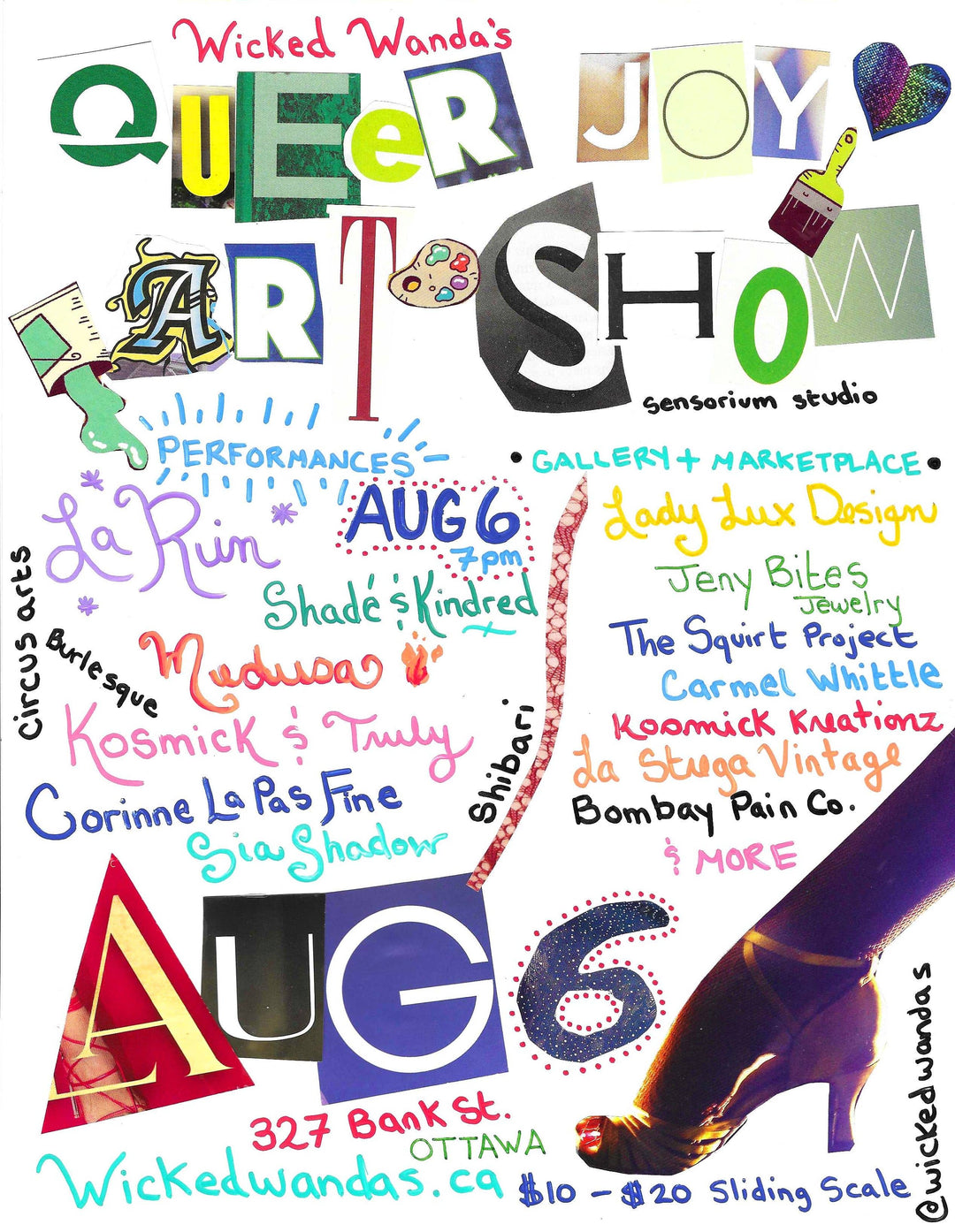 Queer Joy Art Show * OPENING NIGHT * AUG 6