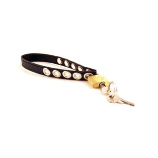 Rouge Leather Padlockable Cock Strap