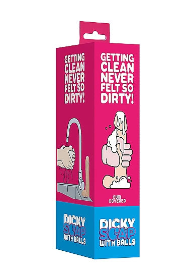 Dicky Soap With Balls - Cum Covered