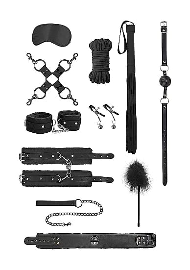 Shots - Ouch - Intermediate Bondage Kit - Black