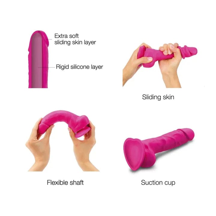 Strap-on-me Siliding Skin Realistic Dildos