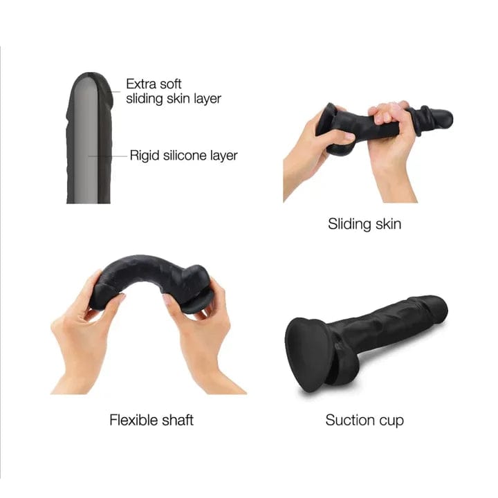 Strap-on-me Siliding Skin Realistic Dildos