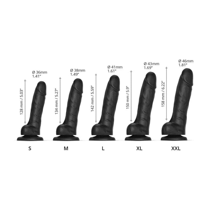 Strap-on-me Siliding Skin Realistic Dildos