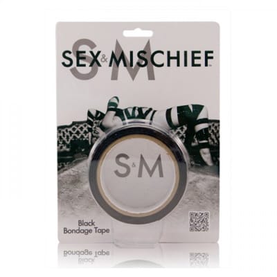 Bondage Tape in Black | S&M