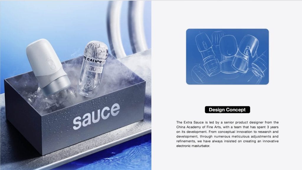 Cyberskin Extra Sauce Electronic Male Masturbator