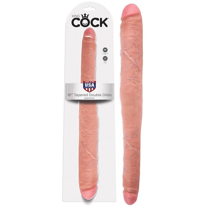 Double gode fuselé King Cock 16"