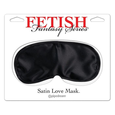 Pipedream Fetish Fantasy Series Satin Love Mask in Black