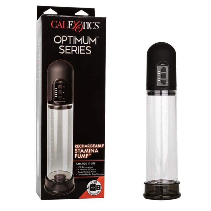 Calexotics Pompe Stamina Rechargeable - Transparent