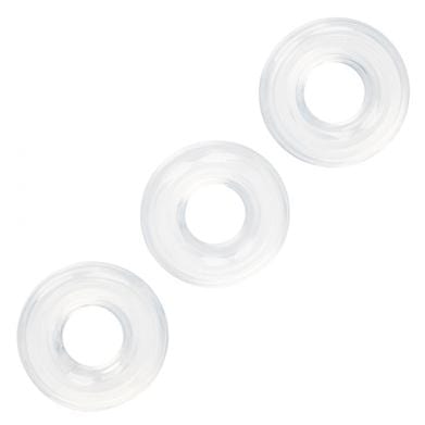 Calexotics Set of 3 Silicone Stacker Rings