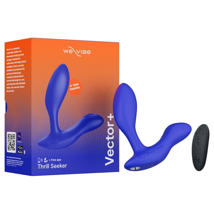 We-Vibe Vector+ Bleu Royal 