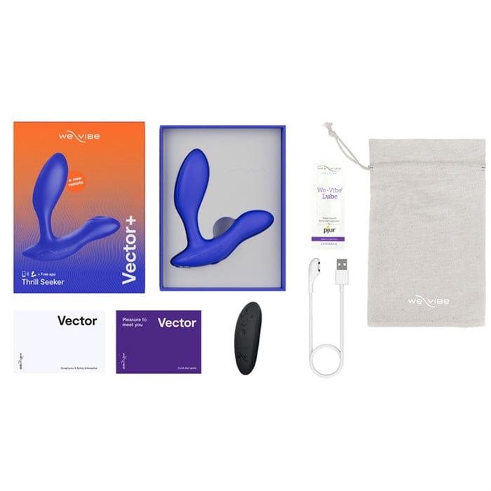 We-Vibe Vector+ Bleu Royal 