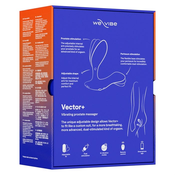 We-Vibe Vector+ Bleu Royal 