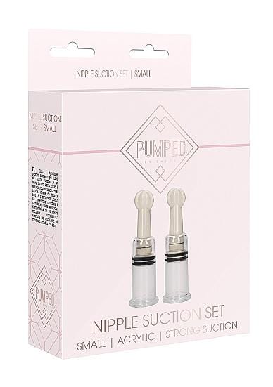 Pumped by Shots Nipple Suction Set Small - Transparent