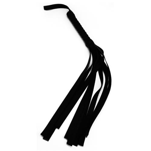 Black Faux Leather Flogger