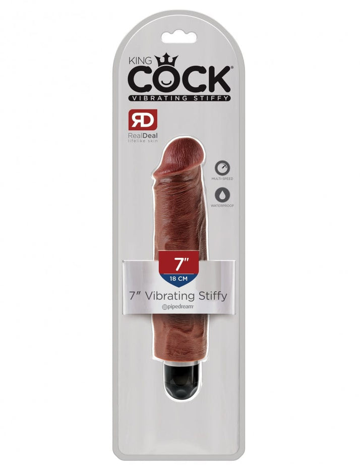 King Cock 7" Vibrating Stiffy