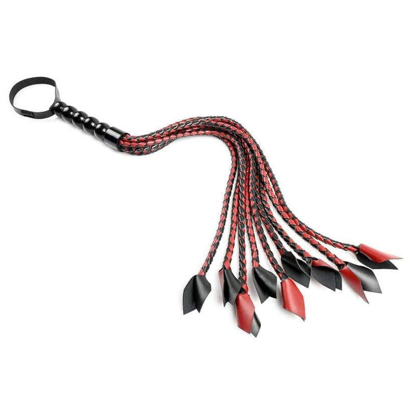 Sportsheets Saffron Braided Flogger