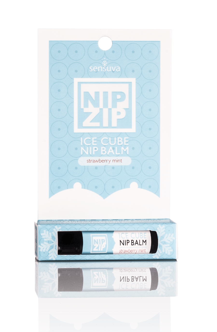 Sensuva - Nip Zip Ice Cub Mamelon Baume Fraise Menthe Tube