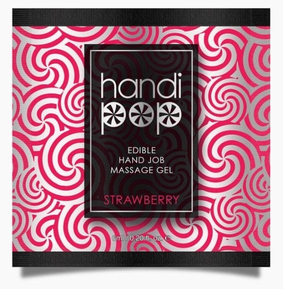 Sensuva - Handipop Strawberry Hand Job Massage Gel Single Use Packet