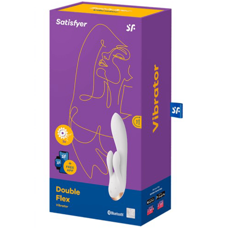 Satisfyer Double Flex Blanc