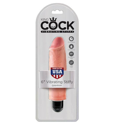 Pipedream King Cock 6 Inch Vibrating Stiffy
