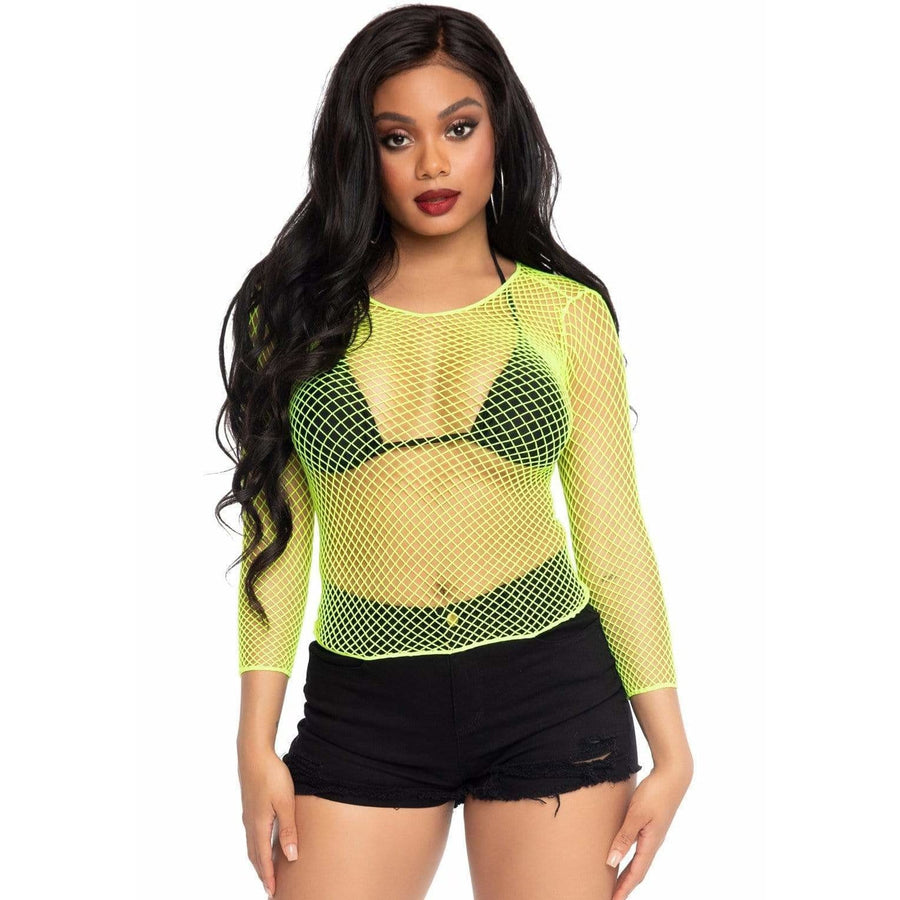 Net Long Sleeve T-Shirt - Wicked Wanda's Inc.