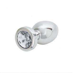 Adore U Gem Stainless Steel Plug in Small - Wicked Wanda's Inc.