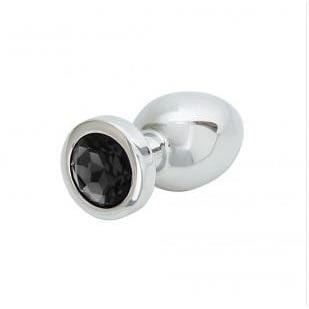 Adore U Gem Stainless Steel Plug in Small - Wicked Wanda's Inc.