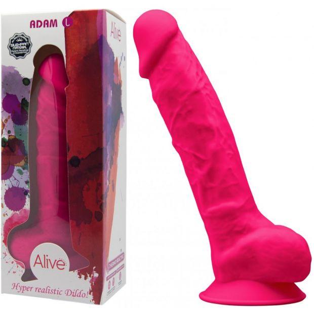 Alive Adam Silex Pink Large at the best sex shop in Ottawa Ontario