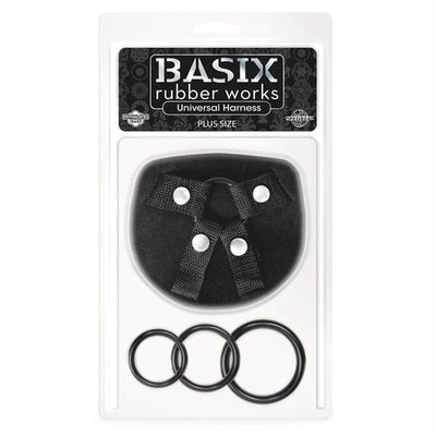 Basix Rubber Works - Universal Harness - Plus Size