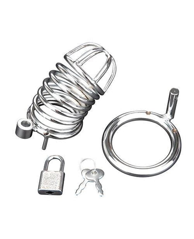 Blueline Deluxe Chastity Cage Metal