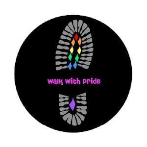 Gay Pride Buttons - Wicked Wanda&