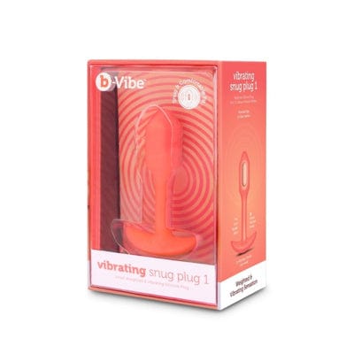 B-Vibe - Snug Plug Vibrant - Orange 1