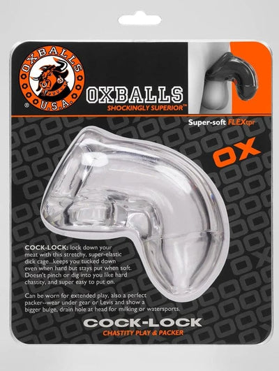 Oxballs - Cock Lock Chastity in Clear
