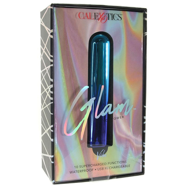 Calexotics Glam Fierce Power Rechargable Vibe In Blue